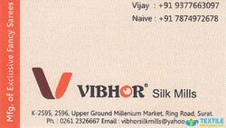 Vibhor Silk Mills logo icon
