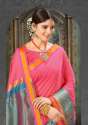 Pink Party Wear Sarees From Surat thumb 1