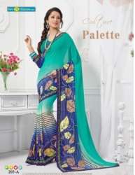 Printed Georgette Saree in Surat