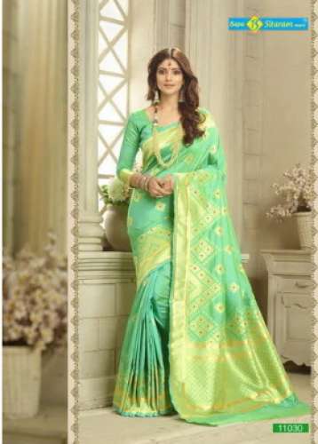 Traditional Banarasi silk Saree