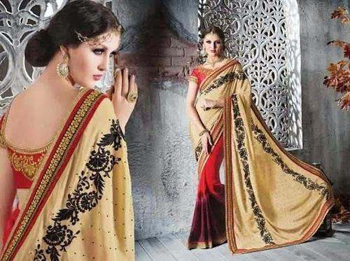 Designer Embroidered Sarees