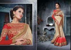Red Exclusive Designer Sarees