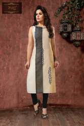 embroidered paree kurti