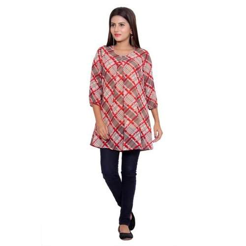 Ladies Western Tunic Top by Aarav International