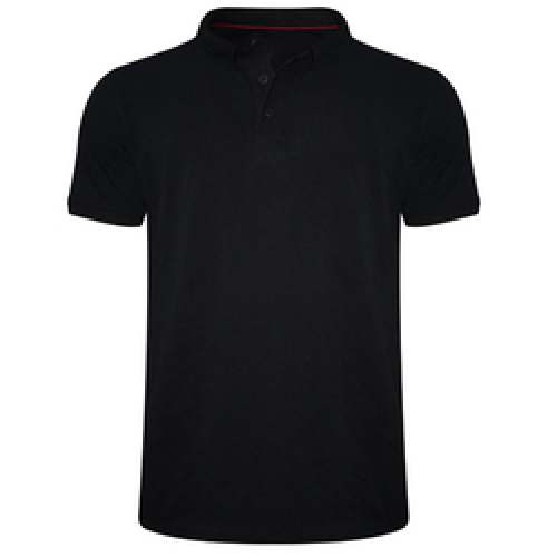 Mens Black Polo T-Shirt by Anand impax