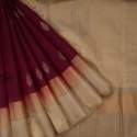 Dark Maroon Kanjivaram Silk Saree 