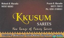 Kkusum Sarees logo icon