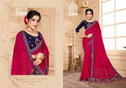 Branded Vichitra Silk Saree