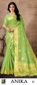 Designer Silk Banarasi Saree Anika by Ranjna Saree thumb 3