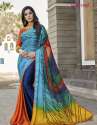 Multi Color Peacock Saree Catalog  thumb 1