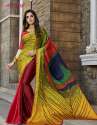 Multi Color Peacock Saree Catalog  thumb 2