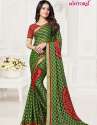 Party wear Bhavya Brasso Saree Collection thumb 2