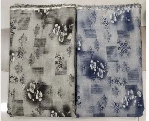44 Inch Textile Printed Rayon Fabric by Balaji Prints