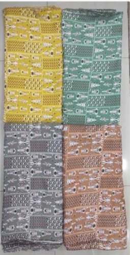 Handloom Printed Rayon Fabric by Balaji Prints