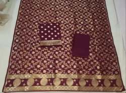 Banarasi Unstitch Suit For Women