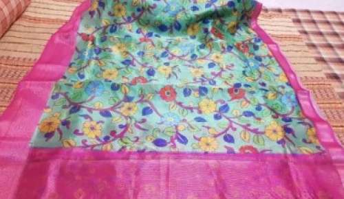 New Collection Digital Printed Saree At Wholesale Rate by BANARAS EXPORTS HOUSE