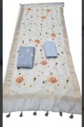 Printed Cotton Unstitch Suit For Women