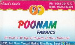 Poonam Fabrics logo icon