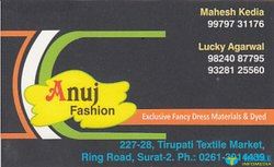 Anuj Fashion logo icon