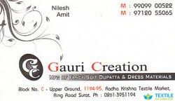 Gauri Creation logo icon