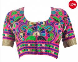 Gujrati Kachi Work Blouses
