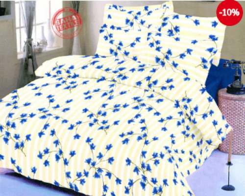 PRINTED PURE COTTON BEDSHEET by SAHA HANDLOOMS AND TEXTILES