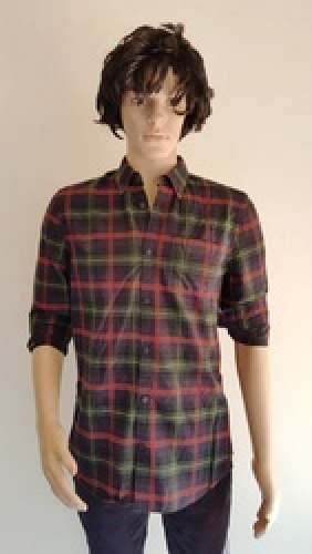 Men's Checks Casual Shirt by RK Clothin