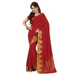 Fancy Plain Bhagalpuri Sarees