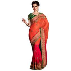 Party Wear Designer Bandhani Sarees