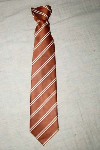 brown school tie by ANDY UNIFORMS