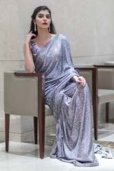 Party Wear Latest Sequence Work Saree