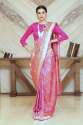 Wedding Wear Pink Pure Banarasi Silk Saree