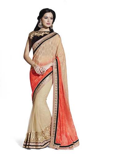 Wedding Saree With Attrective design