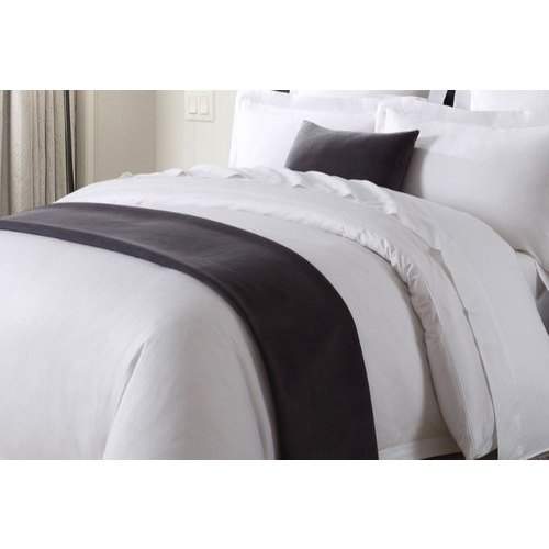 White cotton duvet cover  by ADINATH TEX CHEM LTD