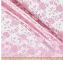 New Fancy Pink Jacquard Fabric For Garment