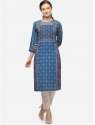 venisa-brand-women-blue-floral-printed-crepe-kurta