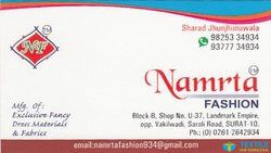 Namrata Fashion logo icon