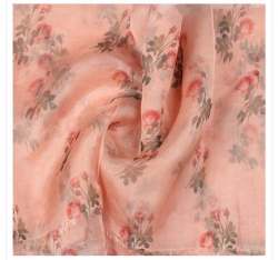 Floral Print Organza Fabric 