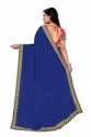 Get Georgette Blend Saree By RIVA ENTERPRISE thumb 1