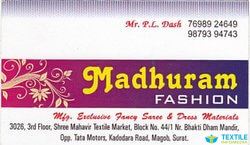 Madhuram Fashion logo icon