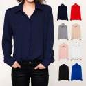 chiffon long sleeve shirt