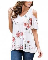 floral print blouse top