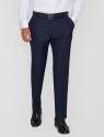 Wool straight fit pant