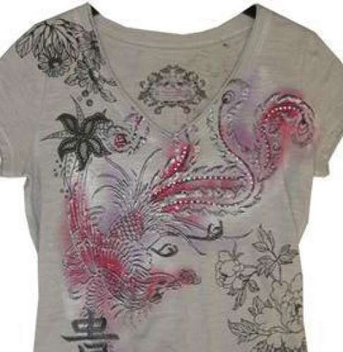 Ladies V Neck T-Shirt