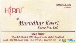 Shri Marudhar Kesri Saree Pvt Ltd