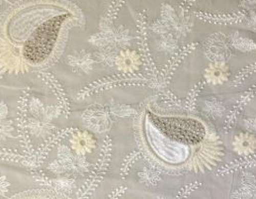 Georgette embroidery Fabric