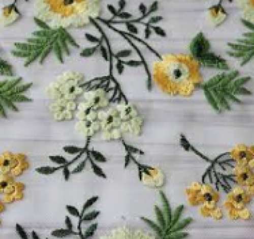 Multi Embroidery Fabric