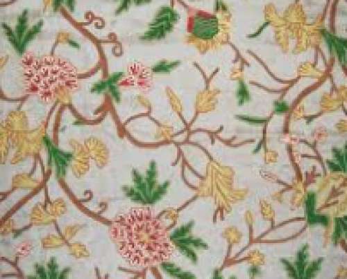Silk Embroidered Fabric
