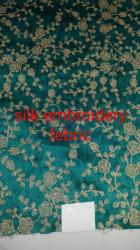 silk embroidery fabric