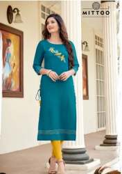 New Collection Mitto Brand Kurti For Women